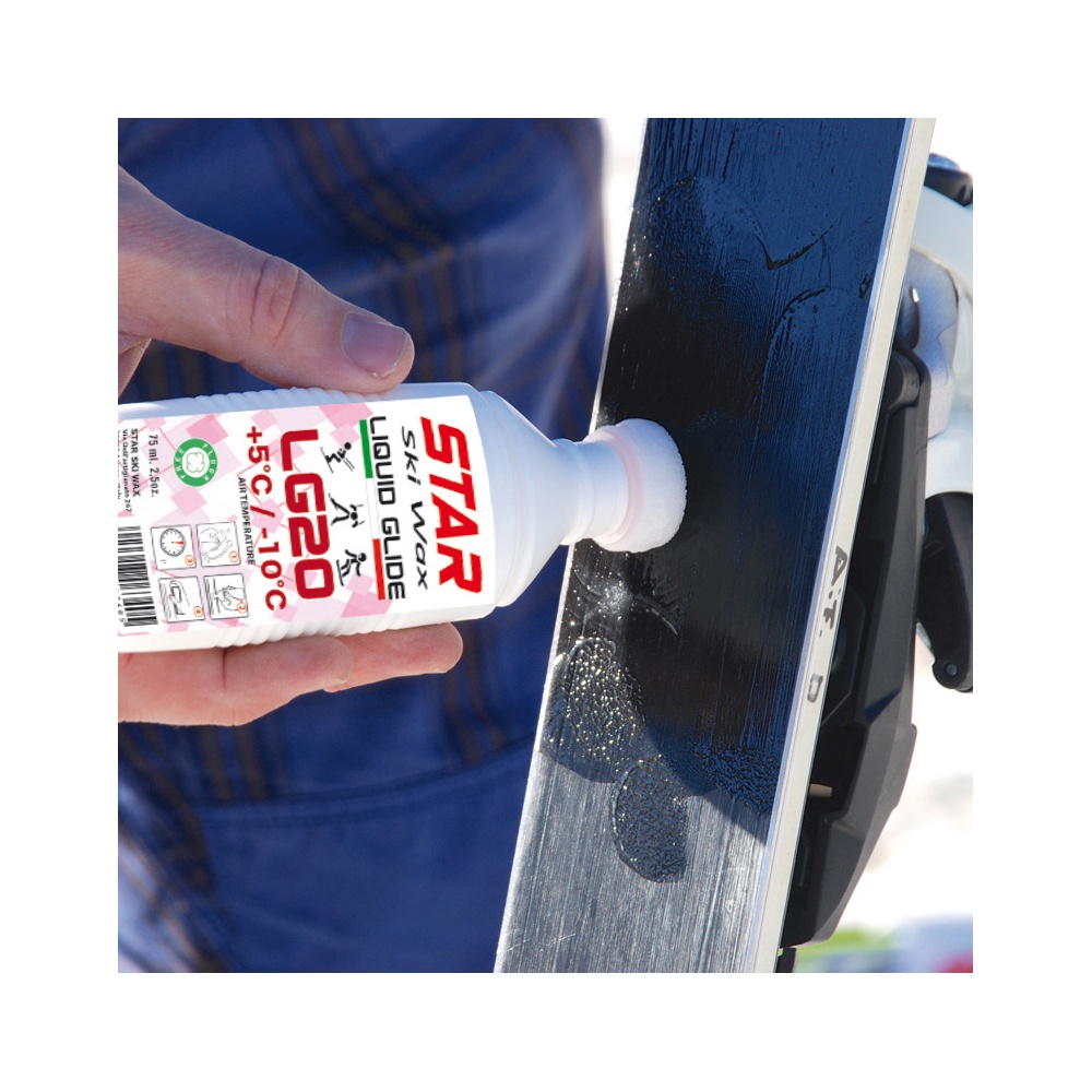 Univerzálny sklzný vosk STAR na lyže,bežky,snowboardy